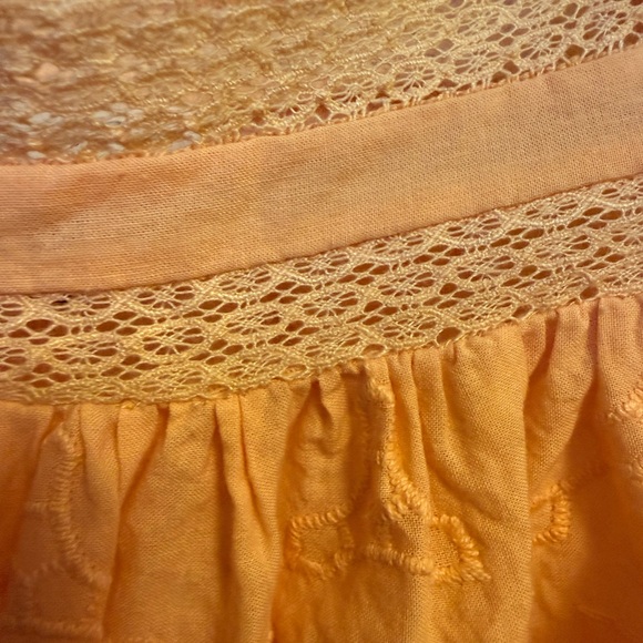 Universal Thread Peach Embroidered Blouse - Picture 5 of 7